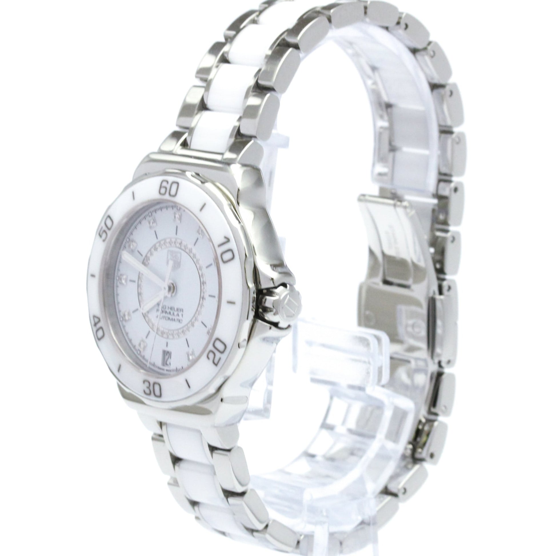 Tag Heuer Formula 1 Calibre 5 Automatic Stainless Steel and Ceramic with Diamond markers 35