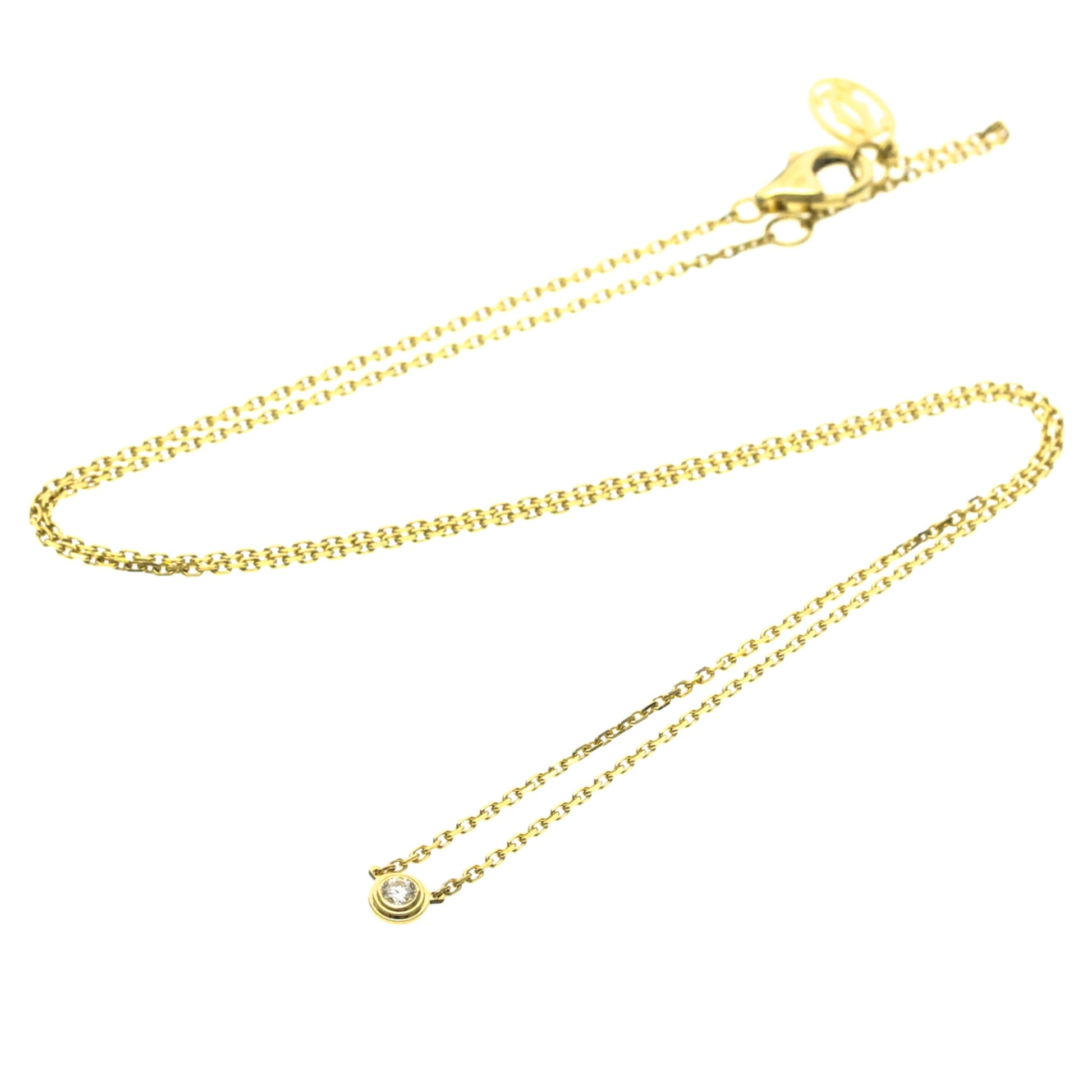 Cartier Cartier D'Amour Pendant 18K Yellow Gold and Diamond Small