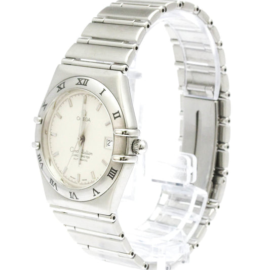 Omega Constellation Quartz Watch Stainless Steel 35