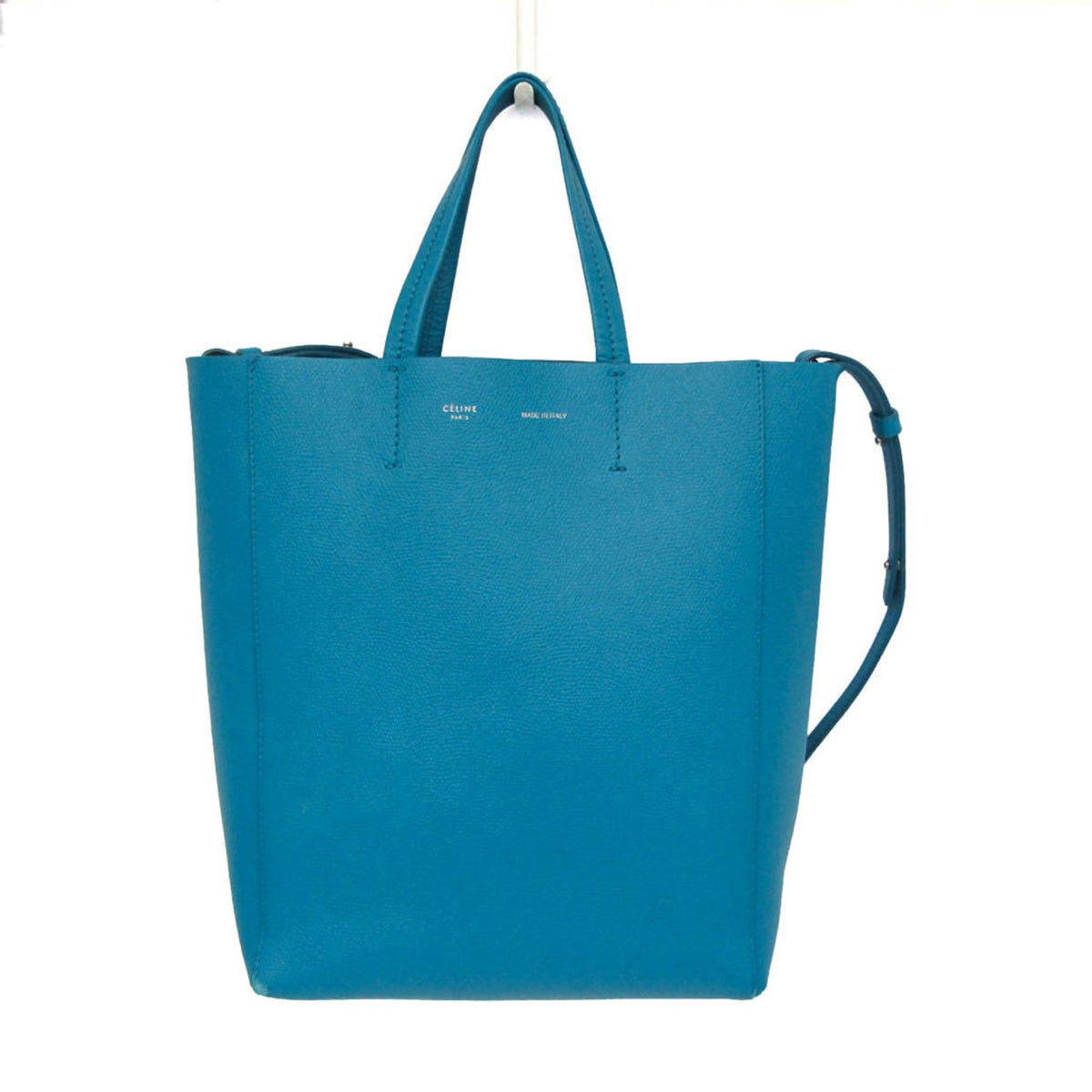 Celine Vertical Cabas All Over Logo Print Leather Small
