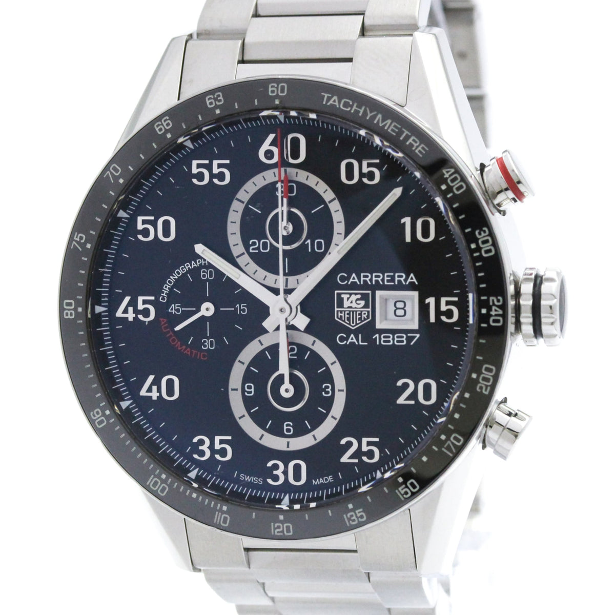 Tag Heuer Carrera Calibre 1887 Chronograph Automatic Stainless Steel 43