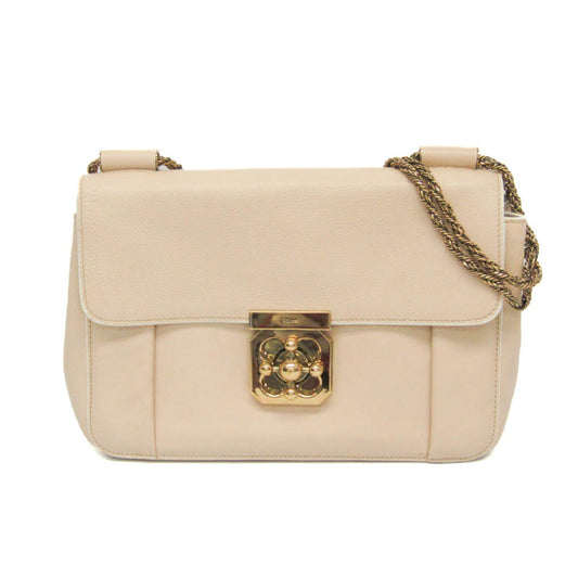 Chloe Elsie Chain Shoulder Bag Leather Small