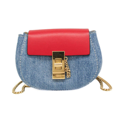 Chloe Drew Crossbody Backpack Leather Mini
