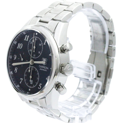 Tag Heuer Carrera Calibre 16 Heritage Chronograph Automatic Watch Stainless Steel 41 None Product Image