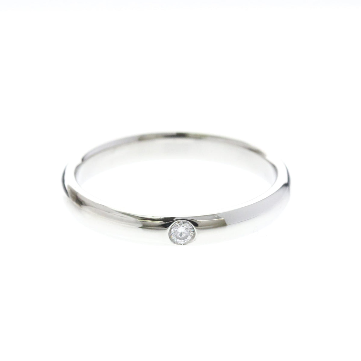 Harry Winston Single Diamond Band Platinum with Diamond Product Image