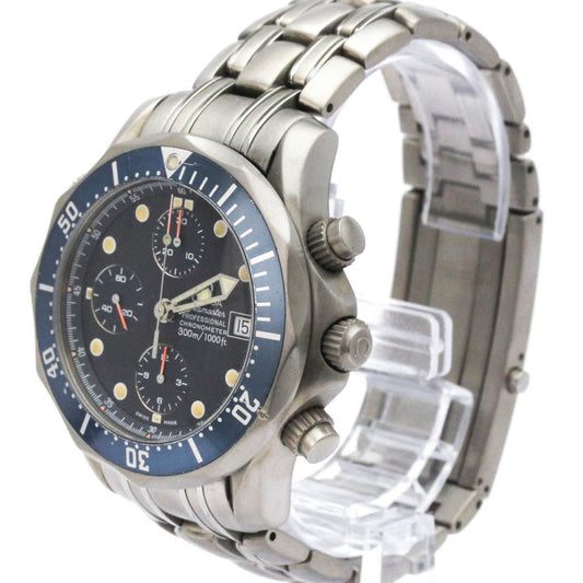 Omega Seamaster Diver 300M Chronometer Chronograph Automatic Watch Stainless Steel 41