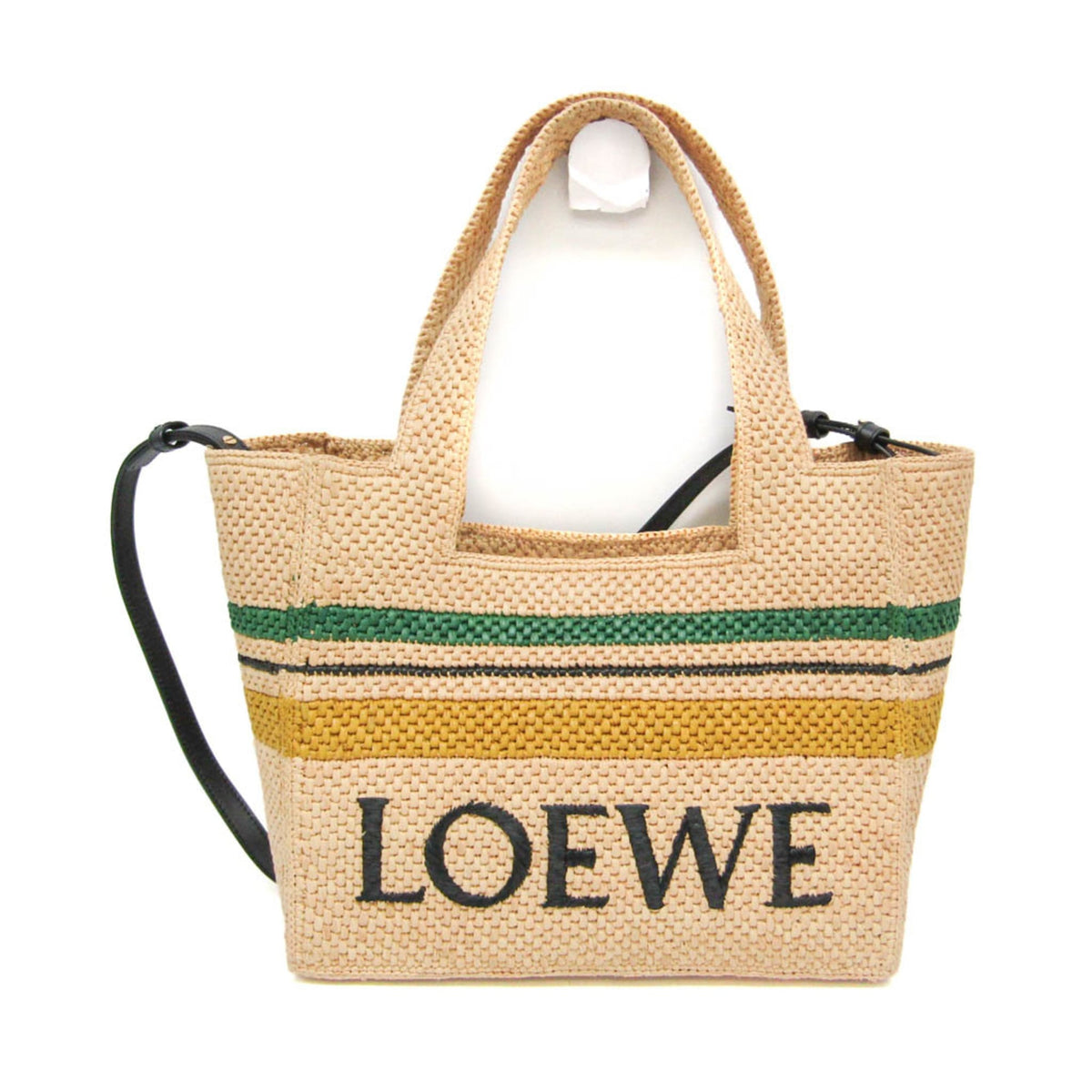 Loewe Paula's Ibiza Logo Raffia Large