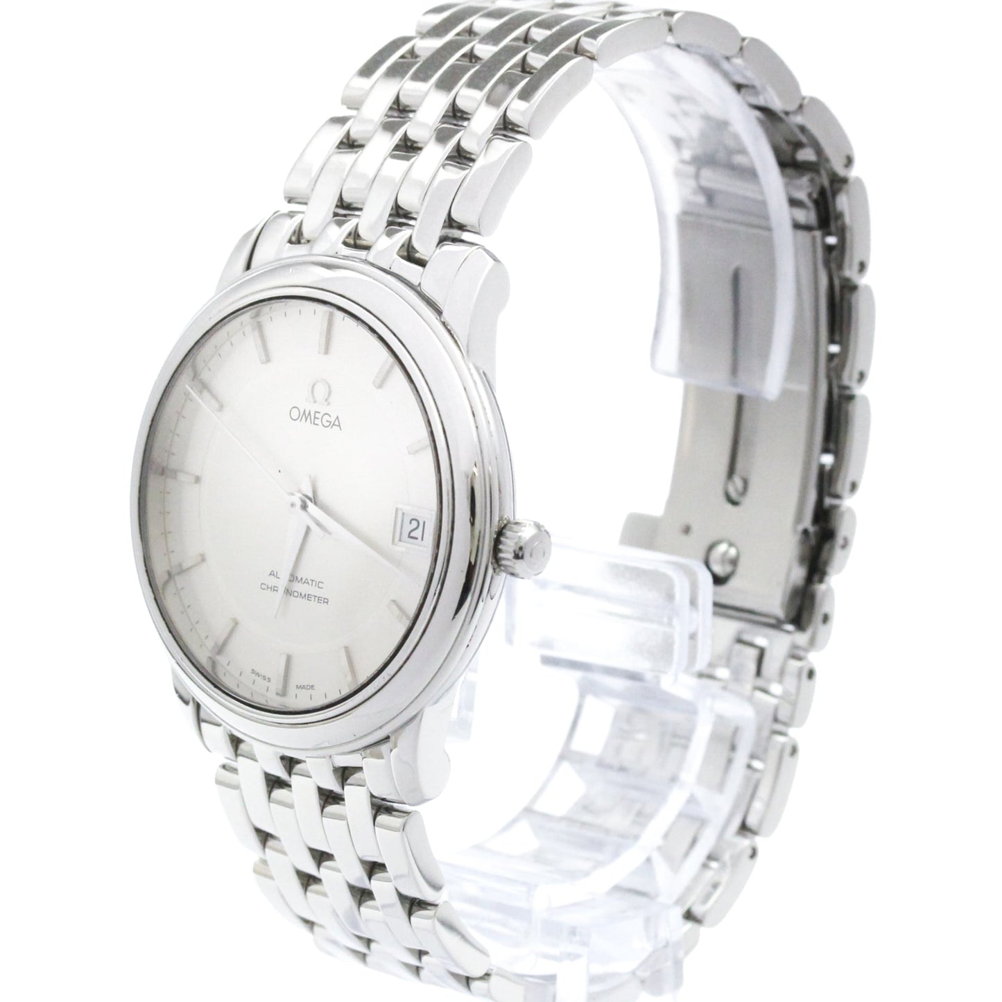 Omega De Ville Prestige Co-Axial Chronometer Automatic Stainless Steel 37