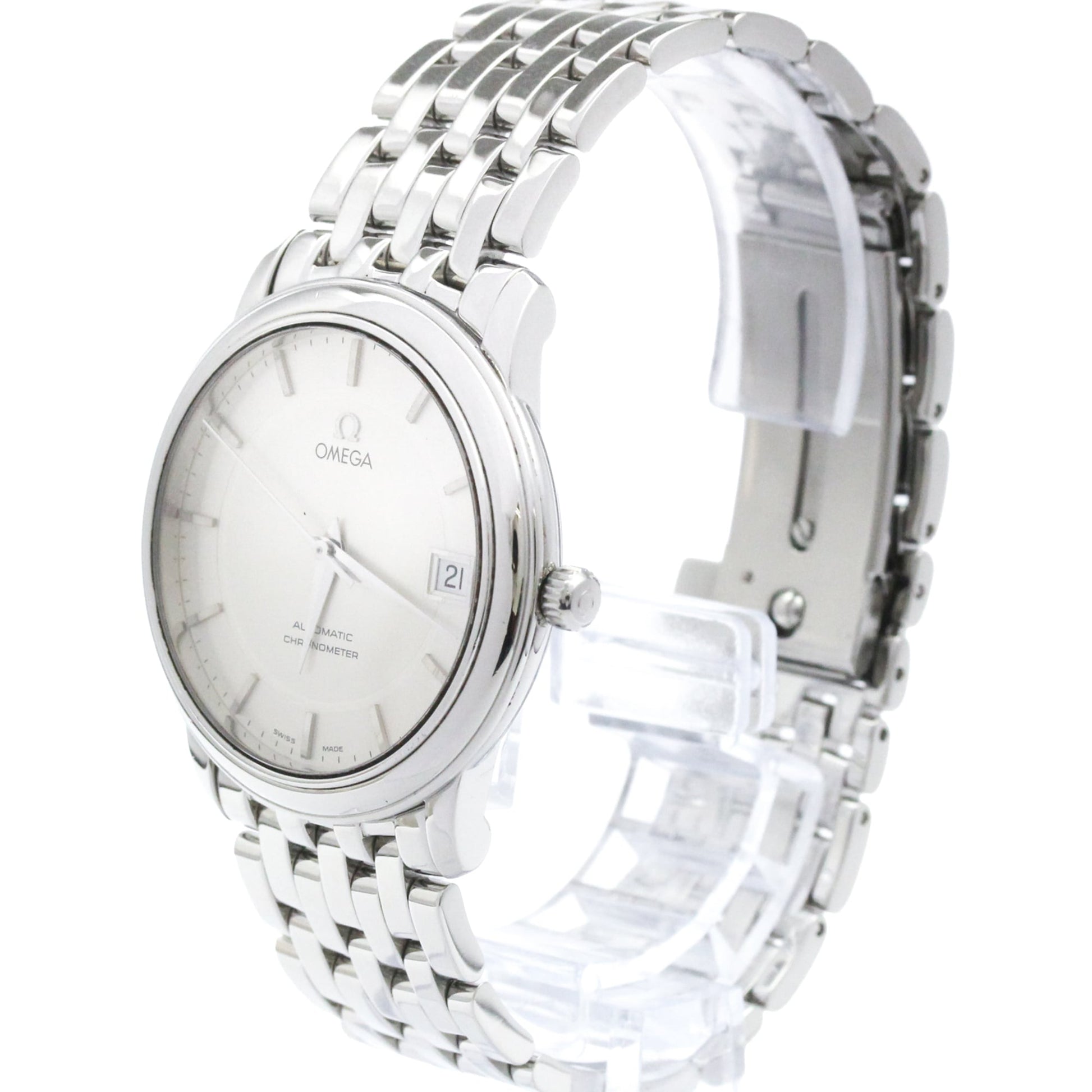 Omega De Ville Prestige Co-Axial Chronometer Automatic Stainless Steel 37