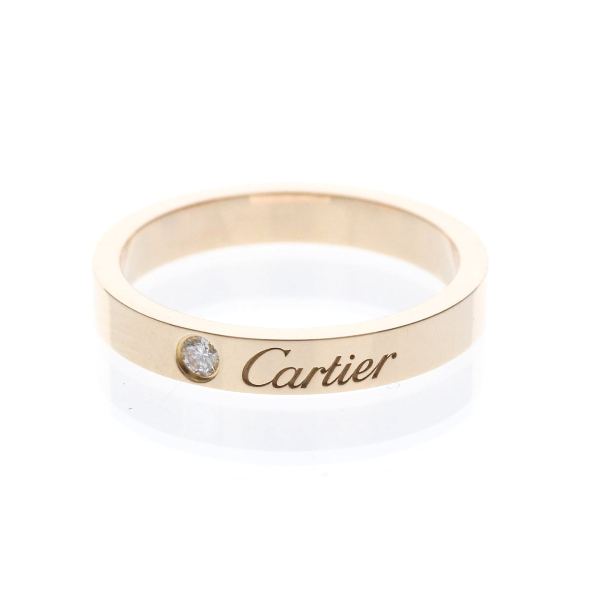 Cartier C de Cartier Wedding Band Platinum with Diamond Product Image
