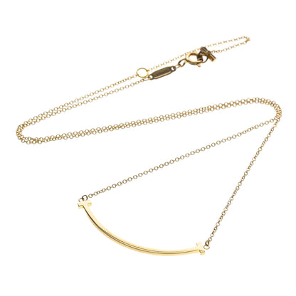 Tiffany & Co. T Smile Pendant 18K Rose Gold Small