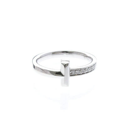 Tiffany & Co. T one Ring / Diamond White Gold / diamond Product Image