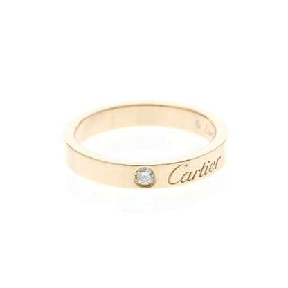 Cartier C de Cartier Wedding Band 18K Rose Gold with Diamond Product Image