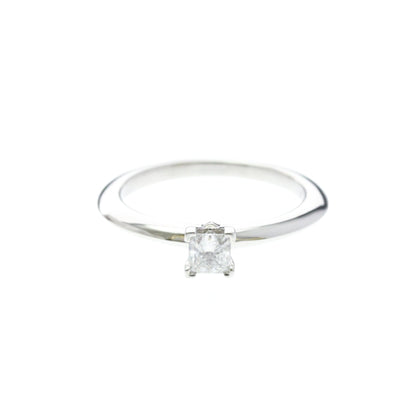 Tiffany & Co. Lucida Solitaire Platinum with Square Diamond E/VVS2 Product Image