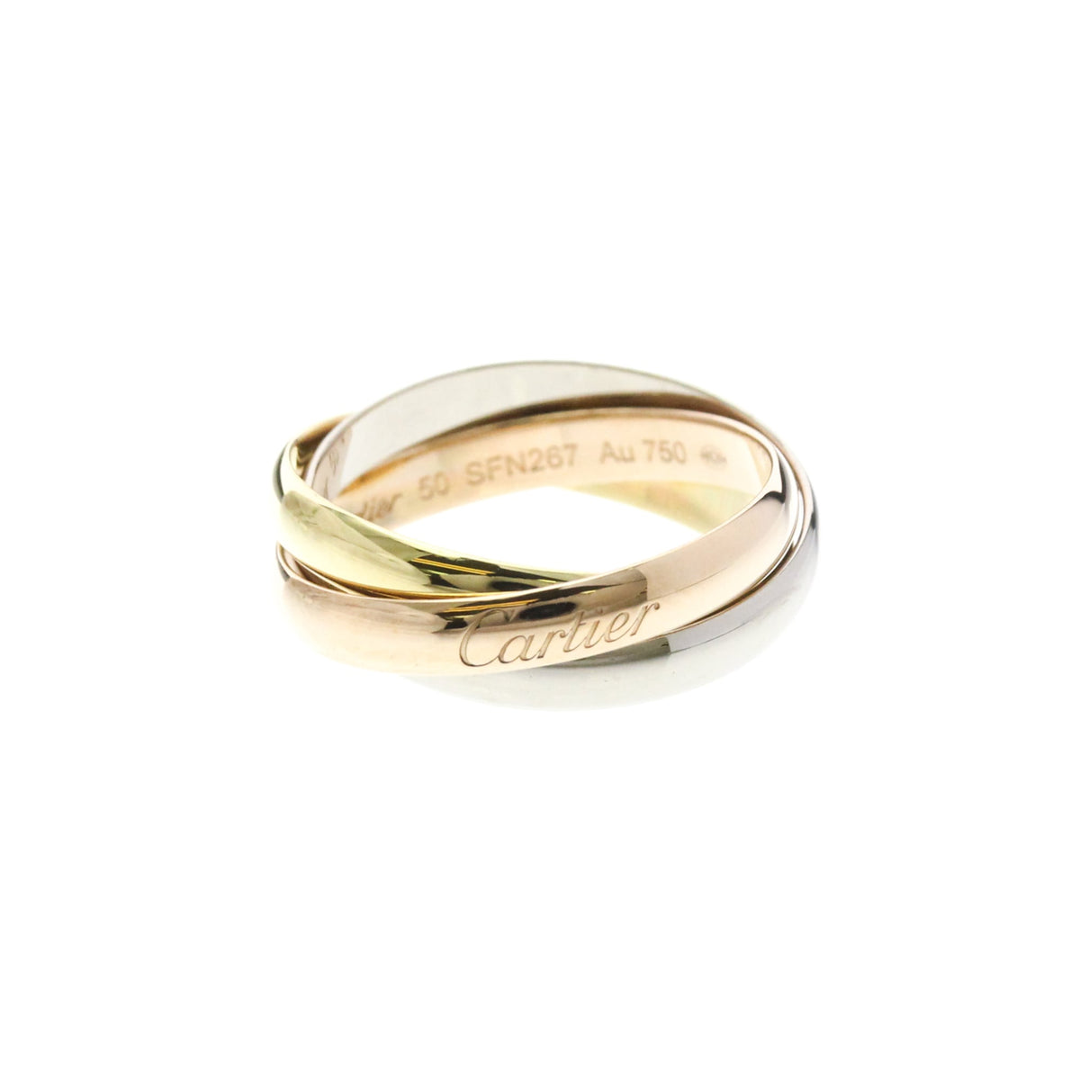 Cartier Trinity 18K Tricolor Gold Small