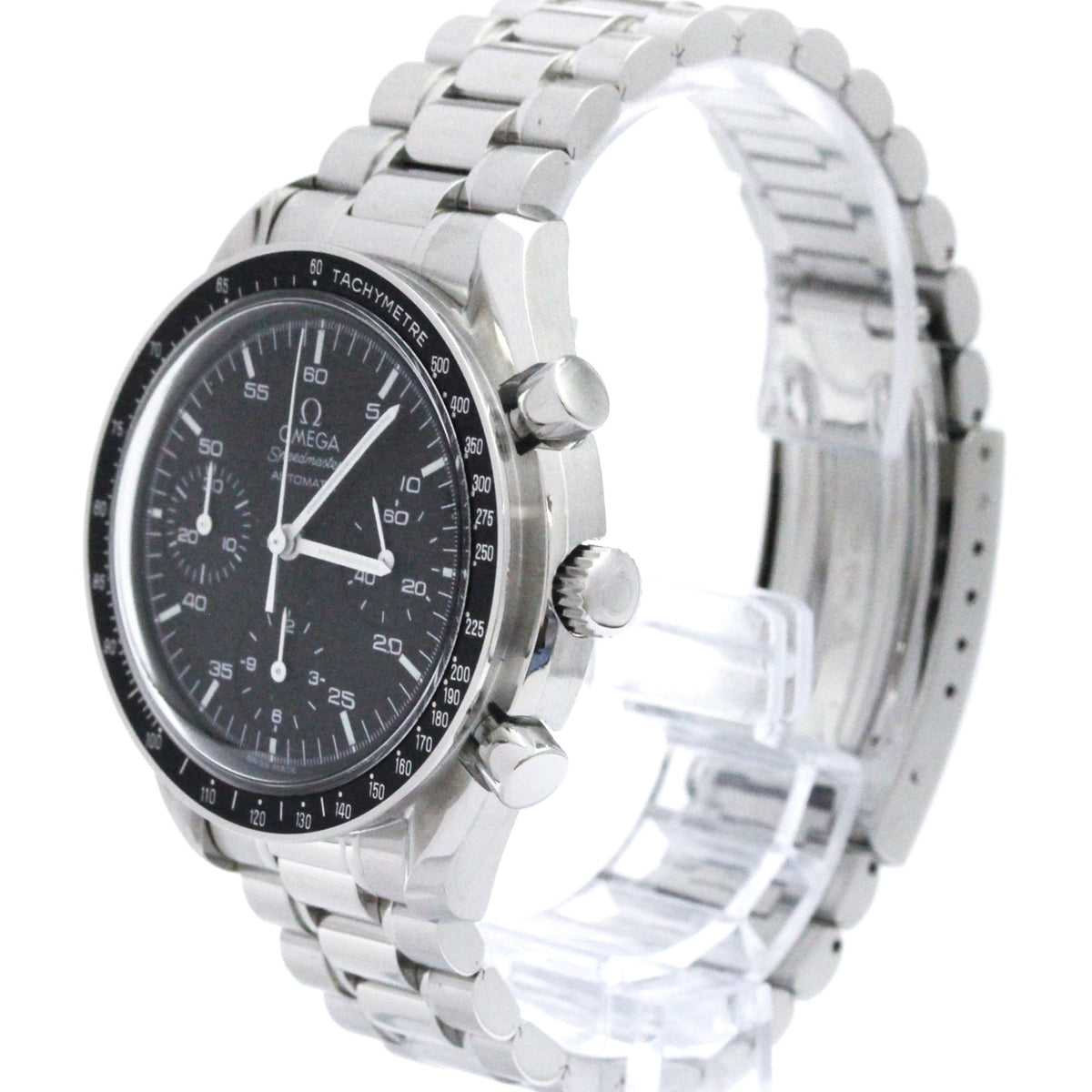 Omega Speedmaster Reduced Chronograph Automatic Stainless Steel 39