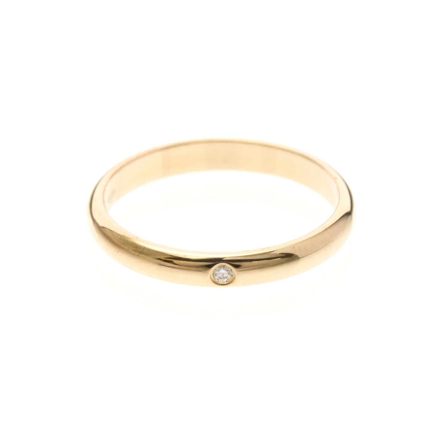 Cartier 1895 Wedding Band 18K Rose Gold with Diamond 2.6mm