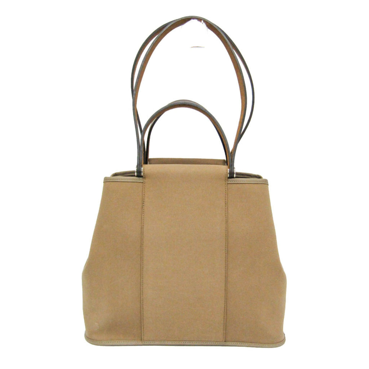 Hermes Cabag Toile and Leather 32