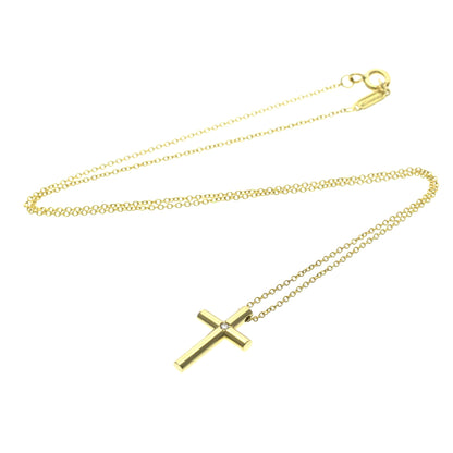 Tiffany & Co. Cross Pendant 18K Yellow Gold with Diamond Product Image