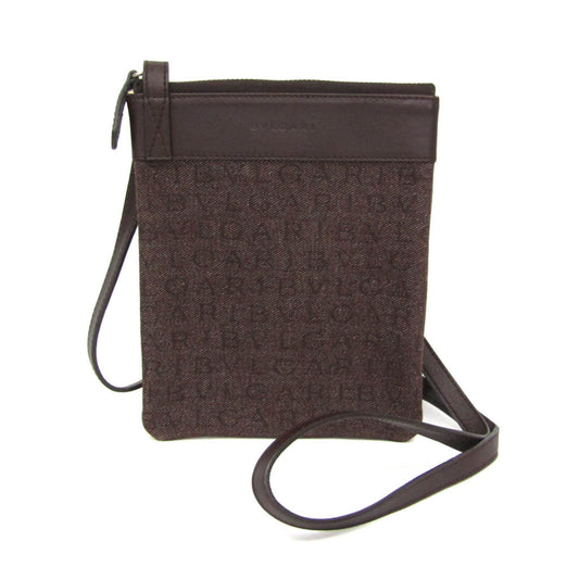 Bvlgari Logomania Canvas with Leather Product Image