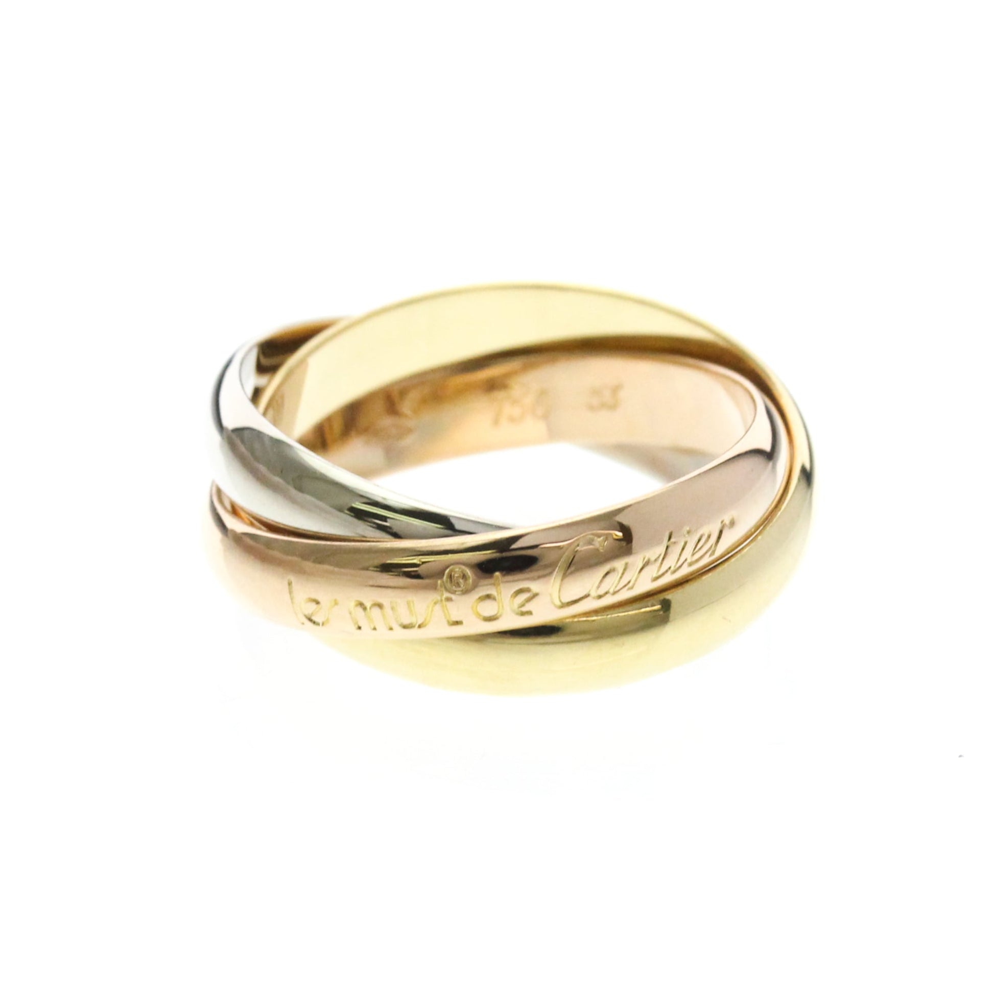 Cartier Trinity 18K Tricolor Gold Medium