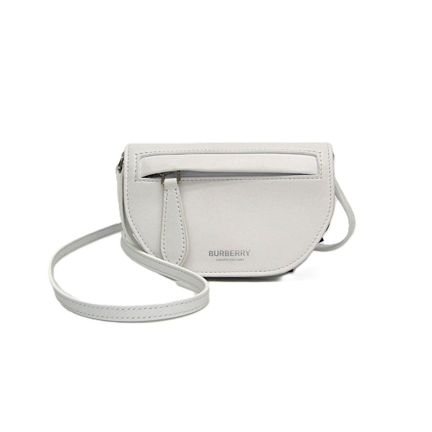 Burberry Olympia Flap Leather Micro