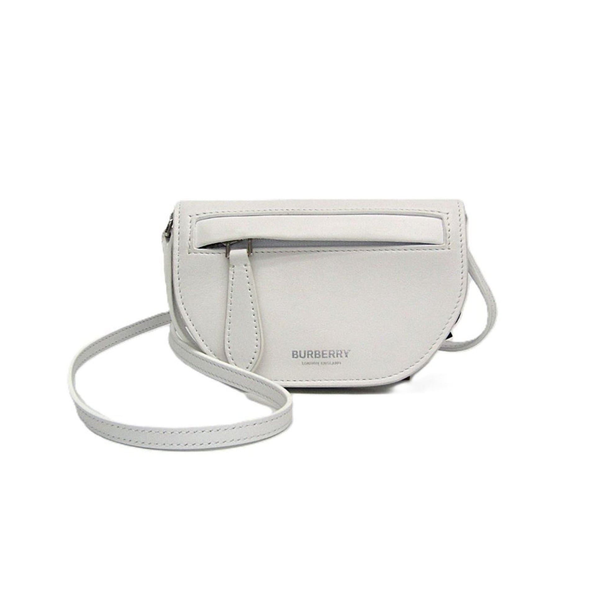 Burberry Olympia Flap Leather Micro
