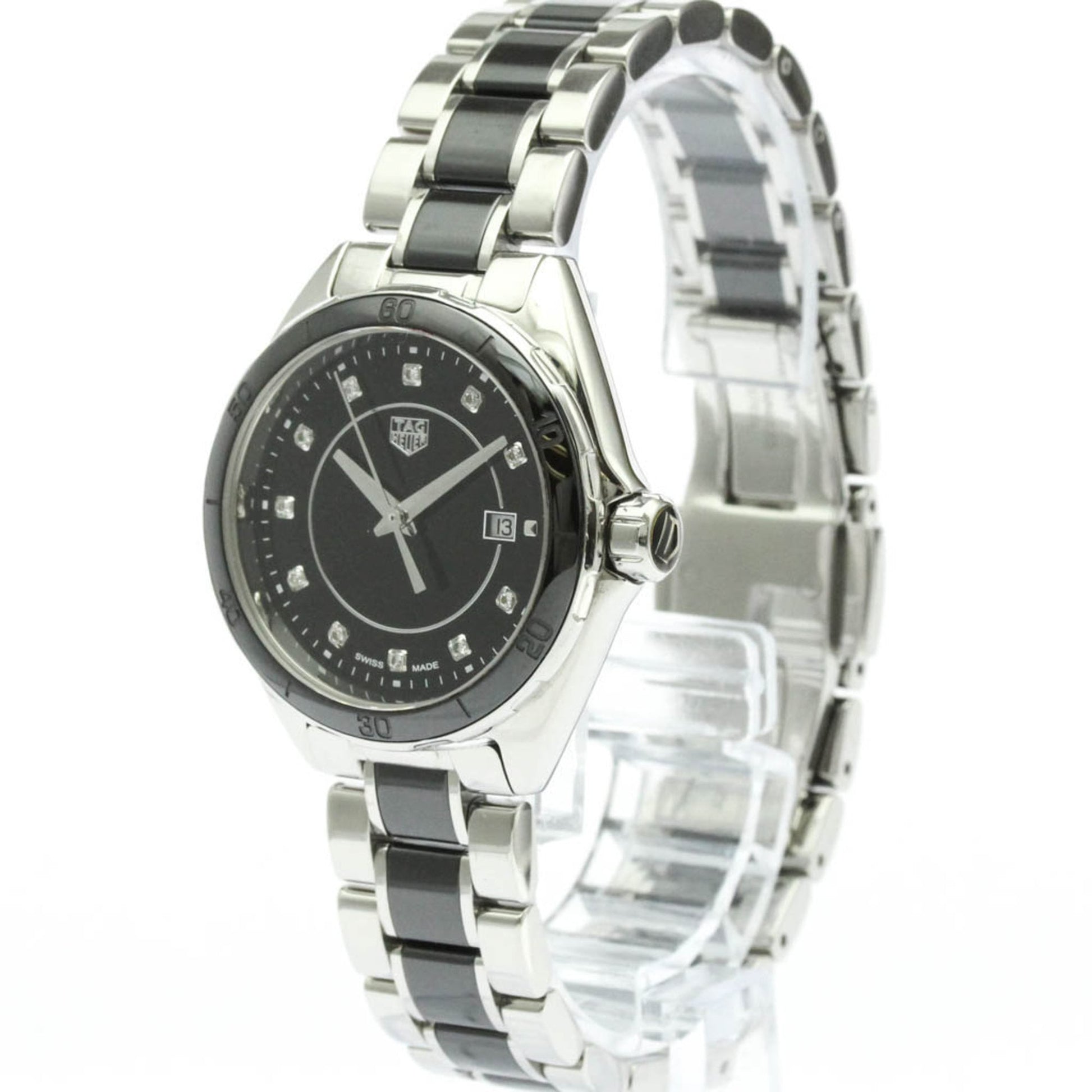 Tag Heuer Formula 1 Quartz Stainless Steel and Ceramic with Diamond Markers 32