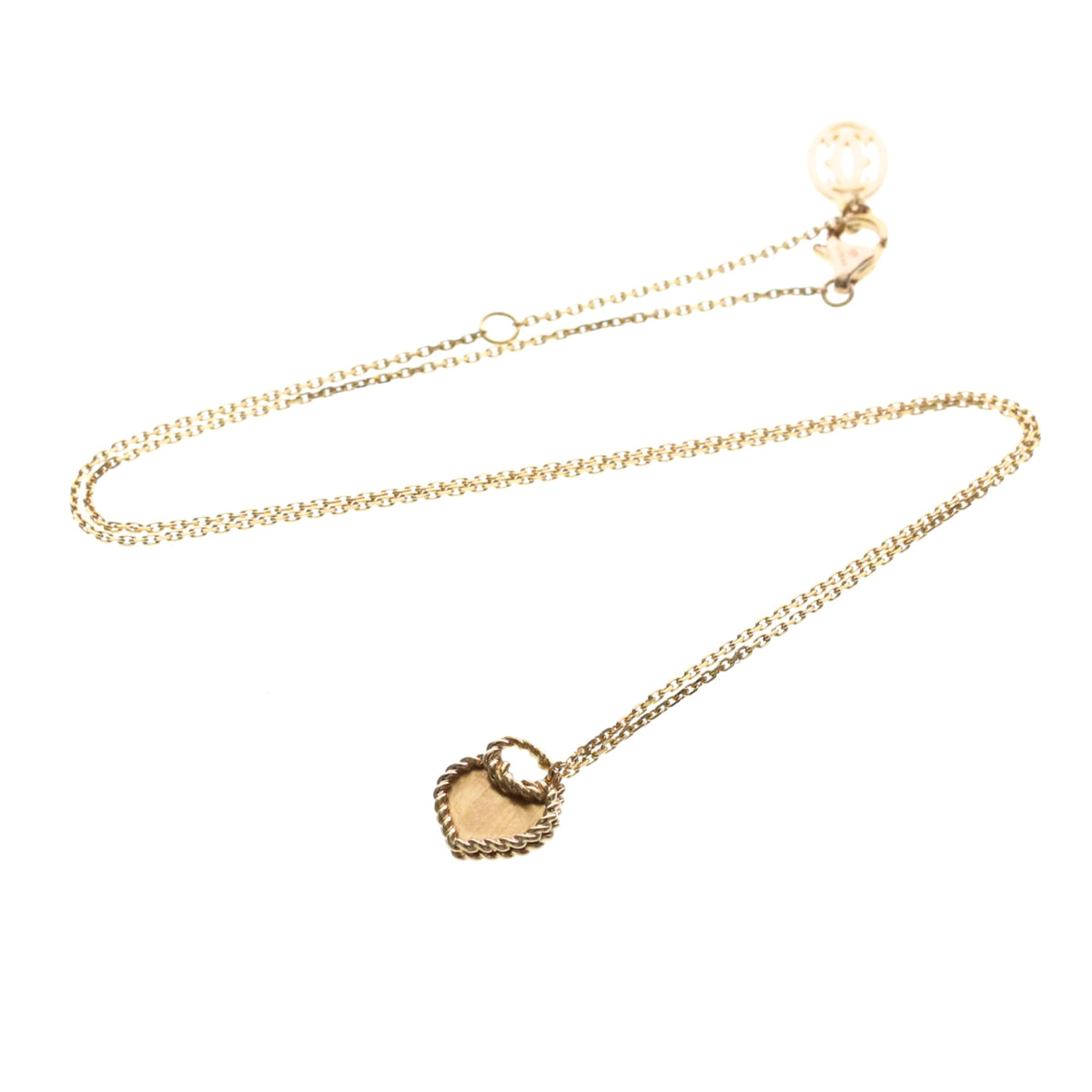 Cartier Torta Heart Pendant 18K Rose Gold Product Image