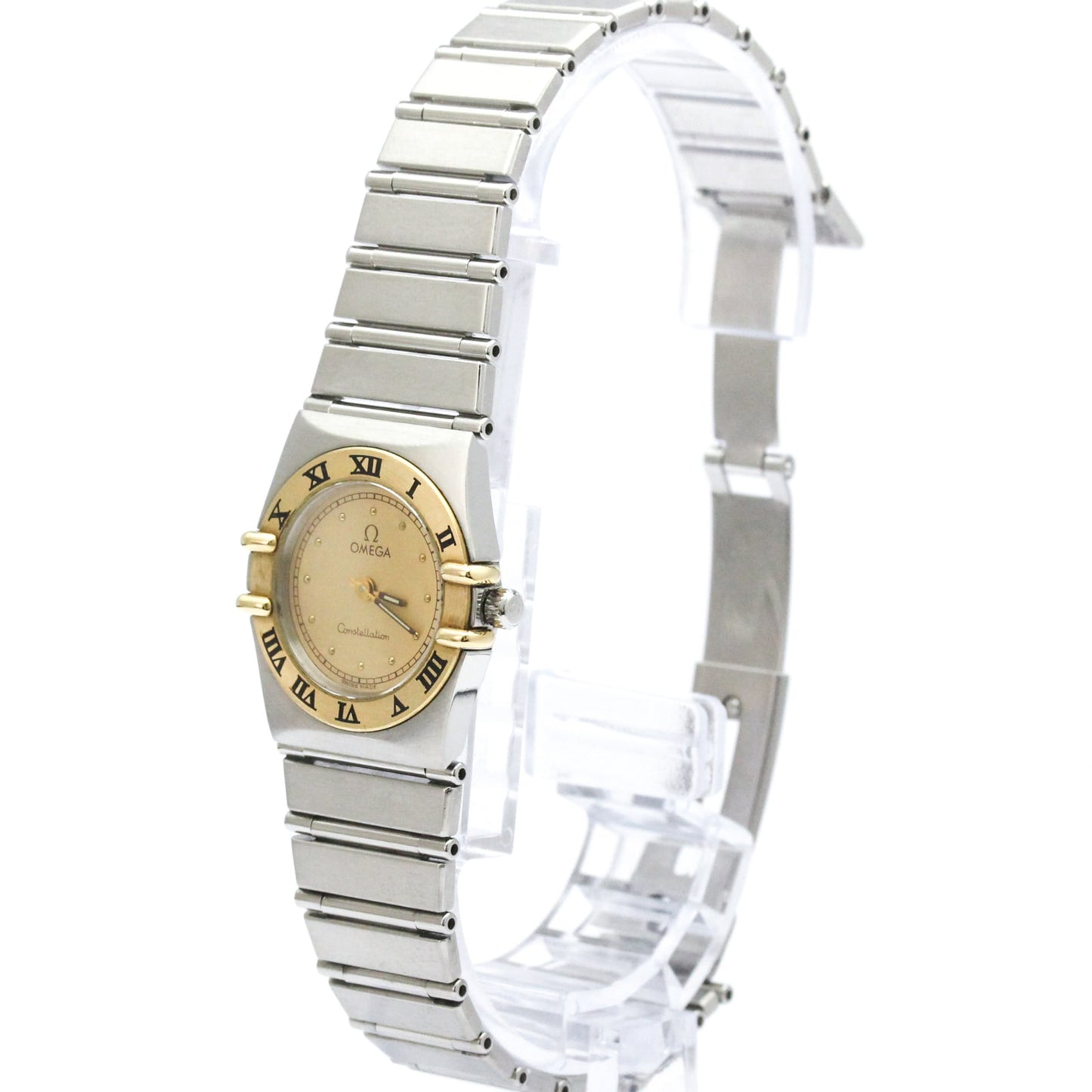 Omega Constellation Quartz Stainless Steel and Yellow Gold 22
