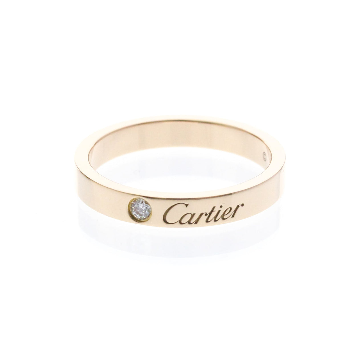 Cartier C de Cartier Wedding Band Platinum with Diamond Product Image