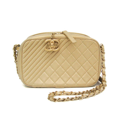 Chanel Vintage Camera Tassel Quilted Leather Small