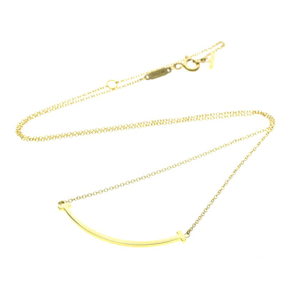 Tiffany & Co. T Smile Pendant 18K Yellow Gold Small