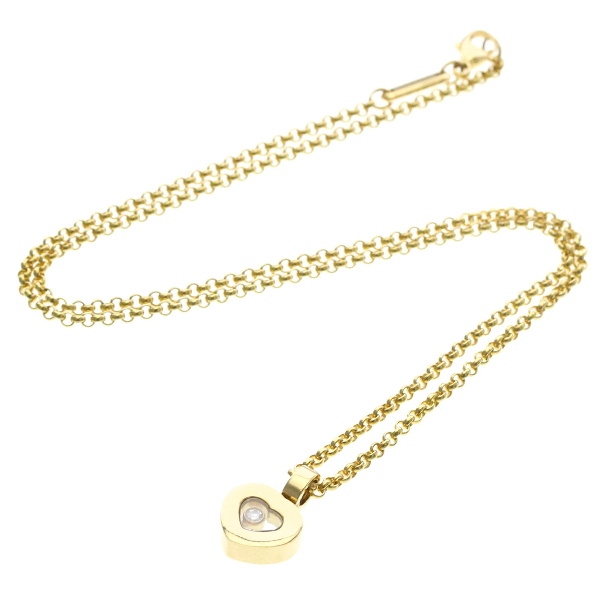 Chopard Happy Diamonds Heart Pendant 18K Yellow Gold with 1 Floating Diamond Product Image