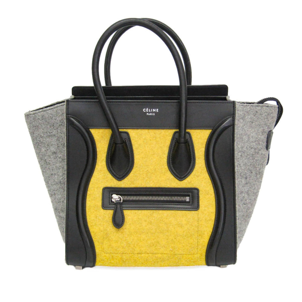 Celine Tricolor Luggage Felt Mini