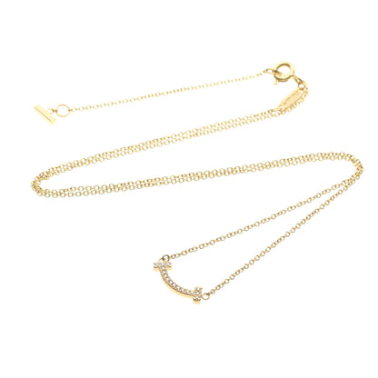Tiffany & Co. T Smile Pendant 18K Rose Gold and Diamonds Product Image