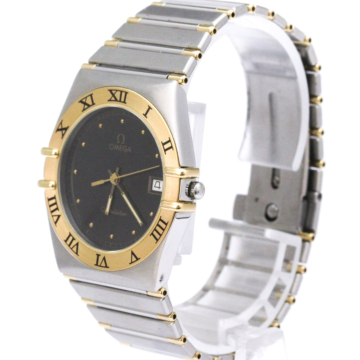 Omega Constellation Quartz Stainless Steel and Yellow Gold 33