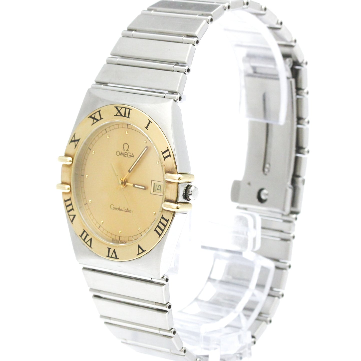 Omega Constellation GMT Stainless steel and Yellow gold (18K) 33