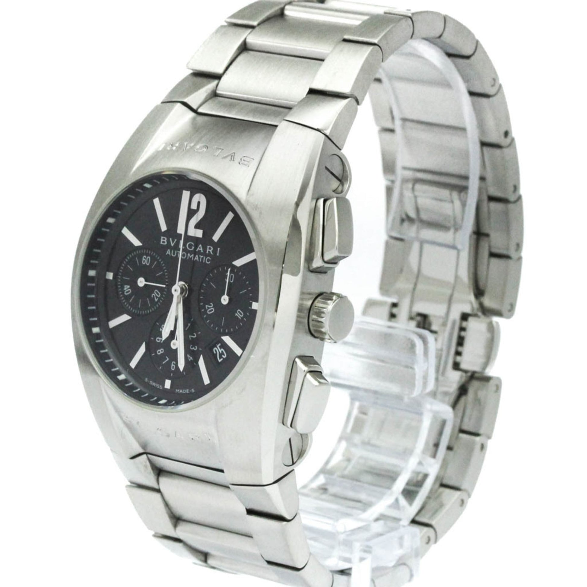 Bvlgari Ergon Chronograph Automatic Stainless Steel 35