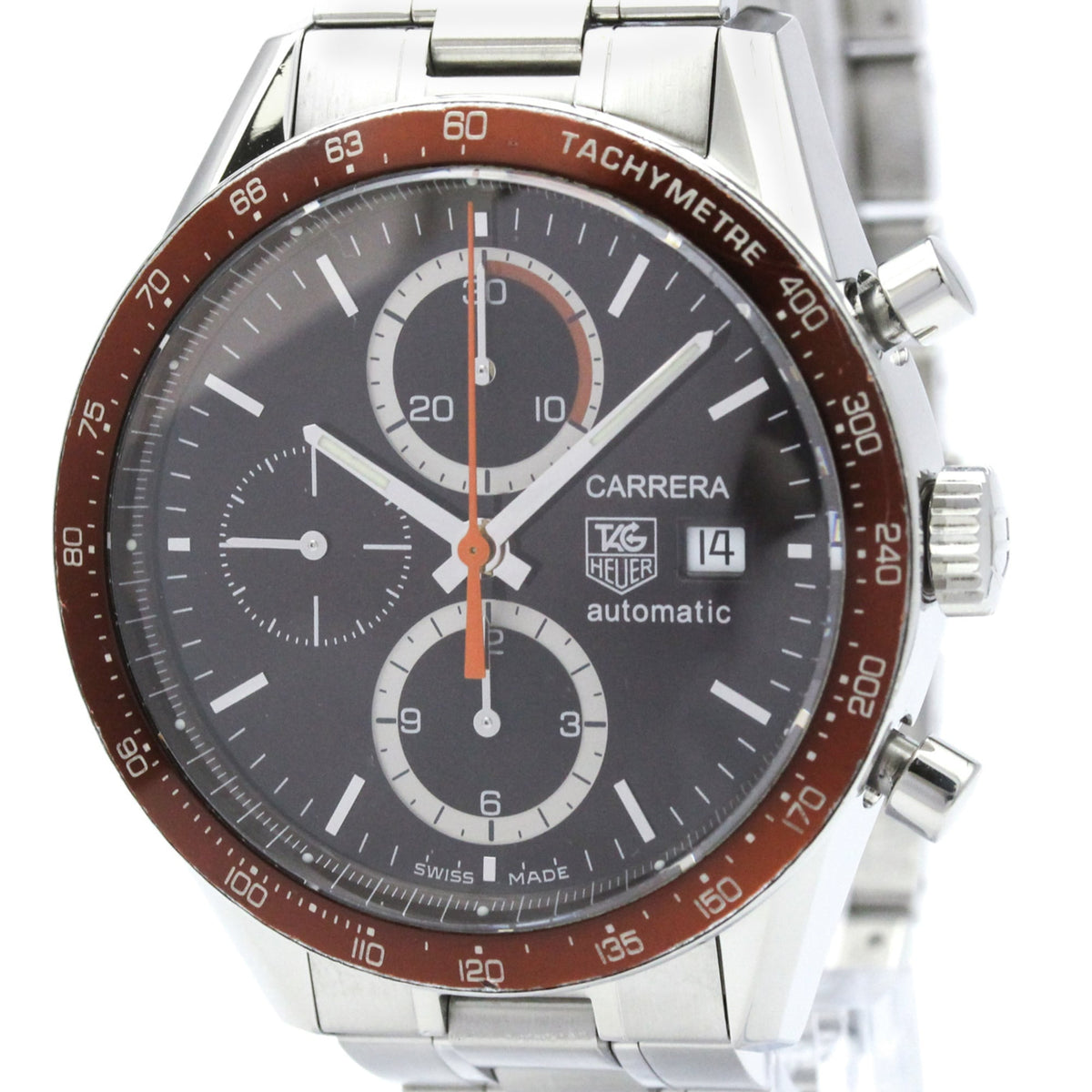 Tag Heuer Carrera Chronograph Automatic Stainless Steel 41