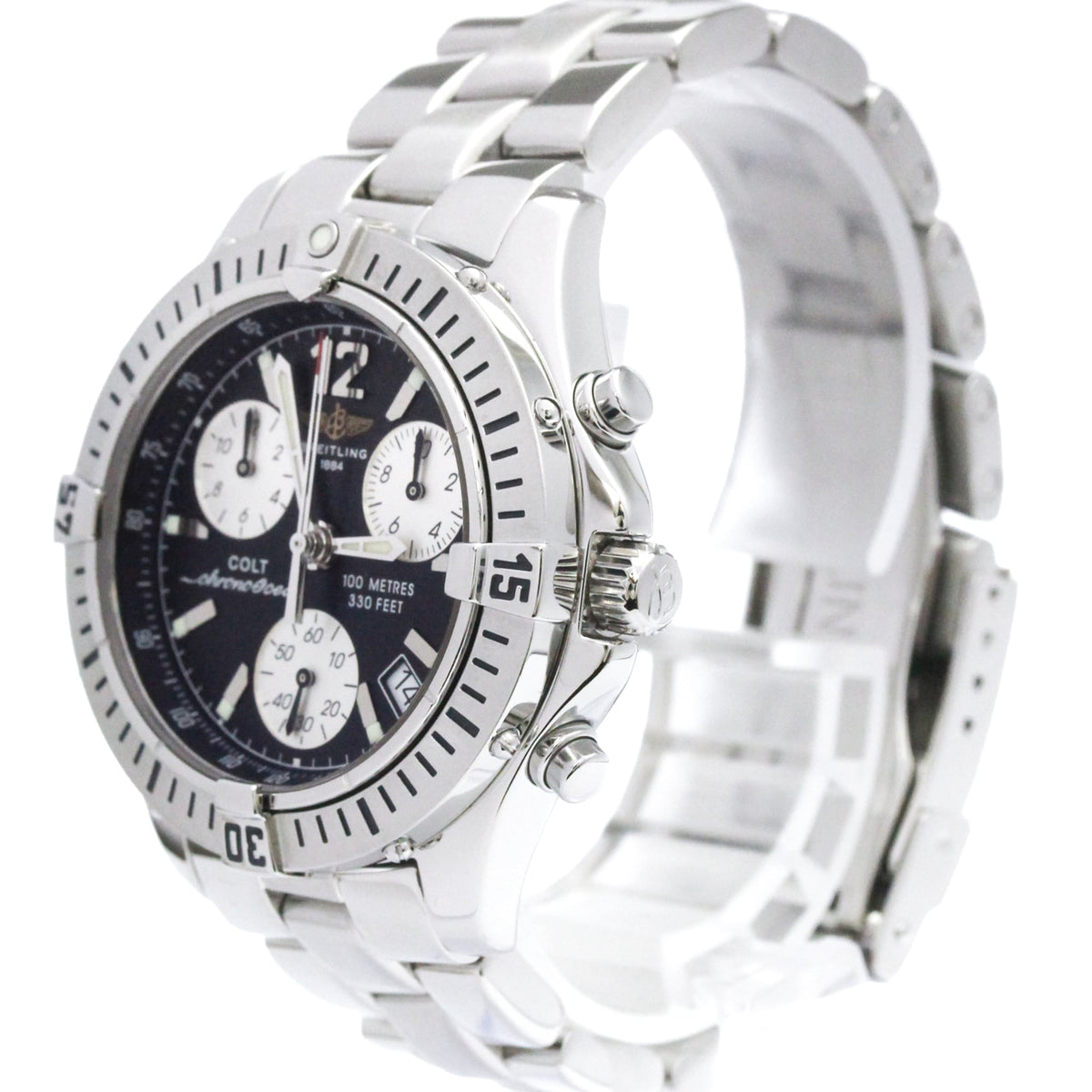 Breitling Colt Chronograph Quartz Stainless Steel 38