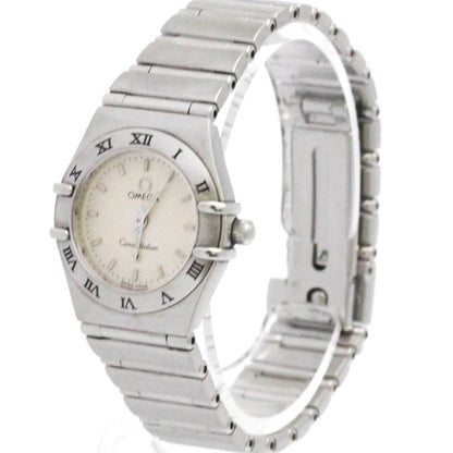 Omega Constellation Quartz Watch Stainless Steel 22