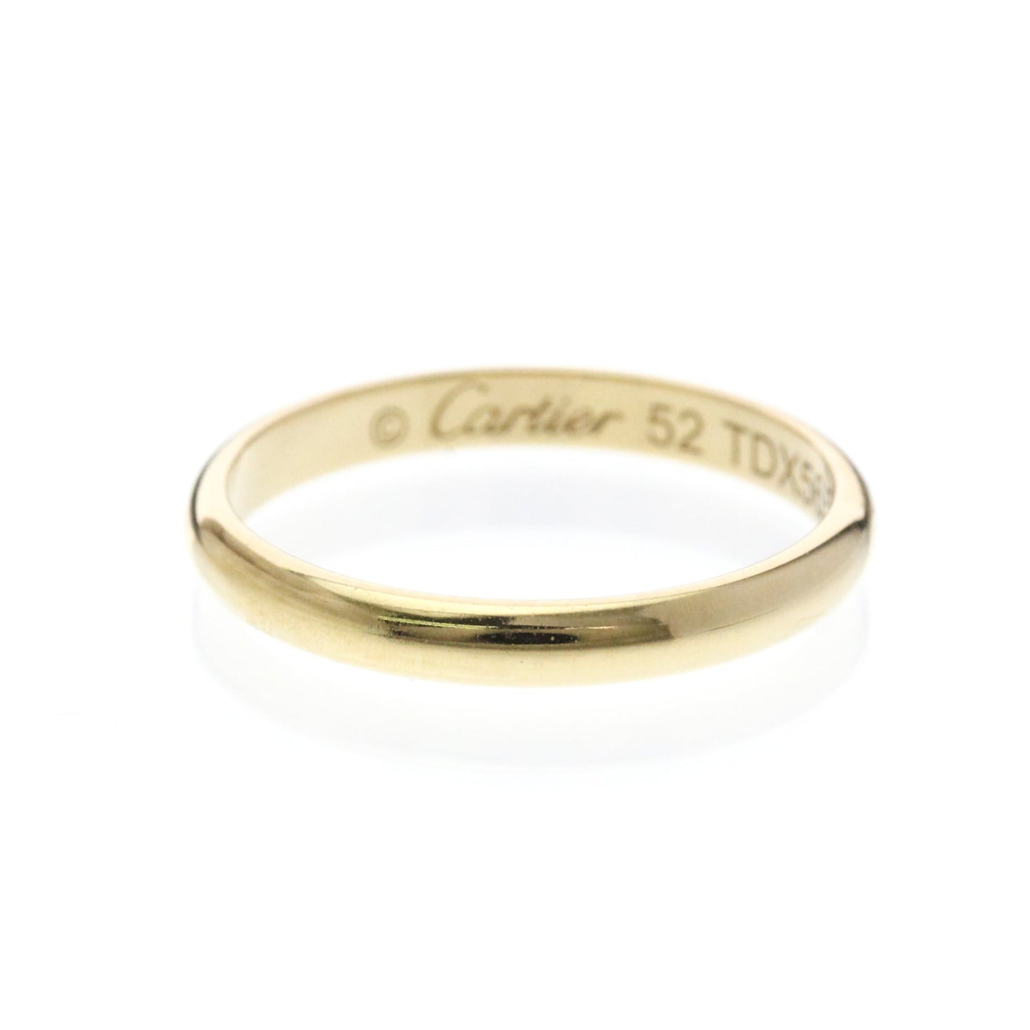 Cartier 1895 Wedding Band 18K Yellow Gold Product Image