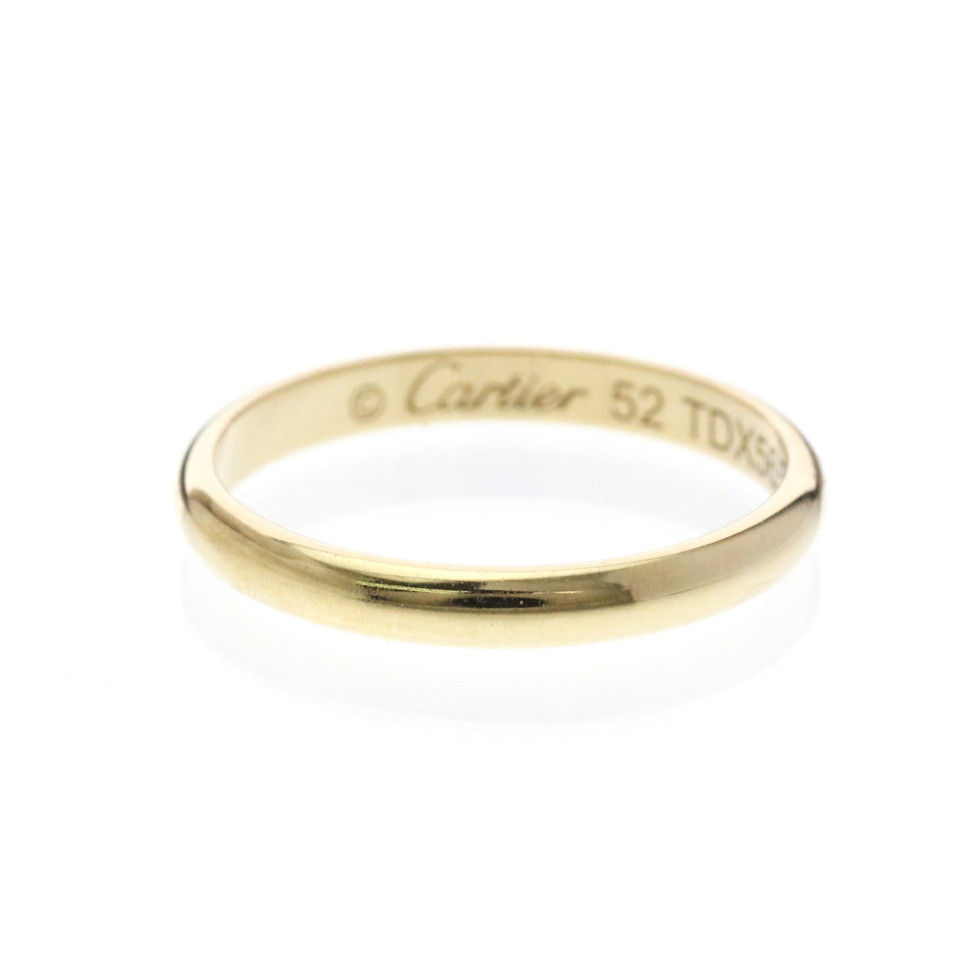 Cartier 1895 Wedding Band 18K Yellow Gold Product Image