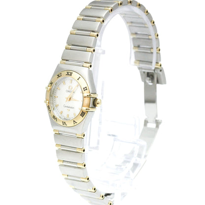 Omega Constellation Quartz Stainless Steel and Yellow Gold 22