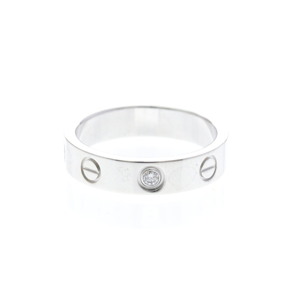 Cartier Love 1 Diamond Band White Gold and Diamond Product Image
