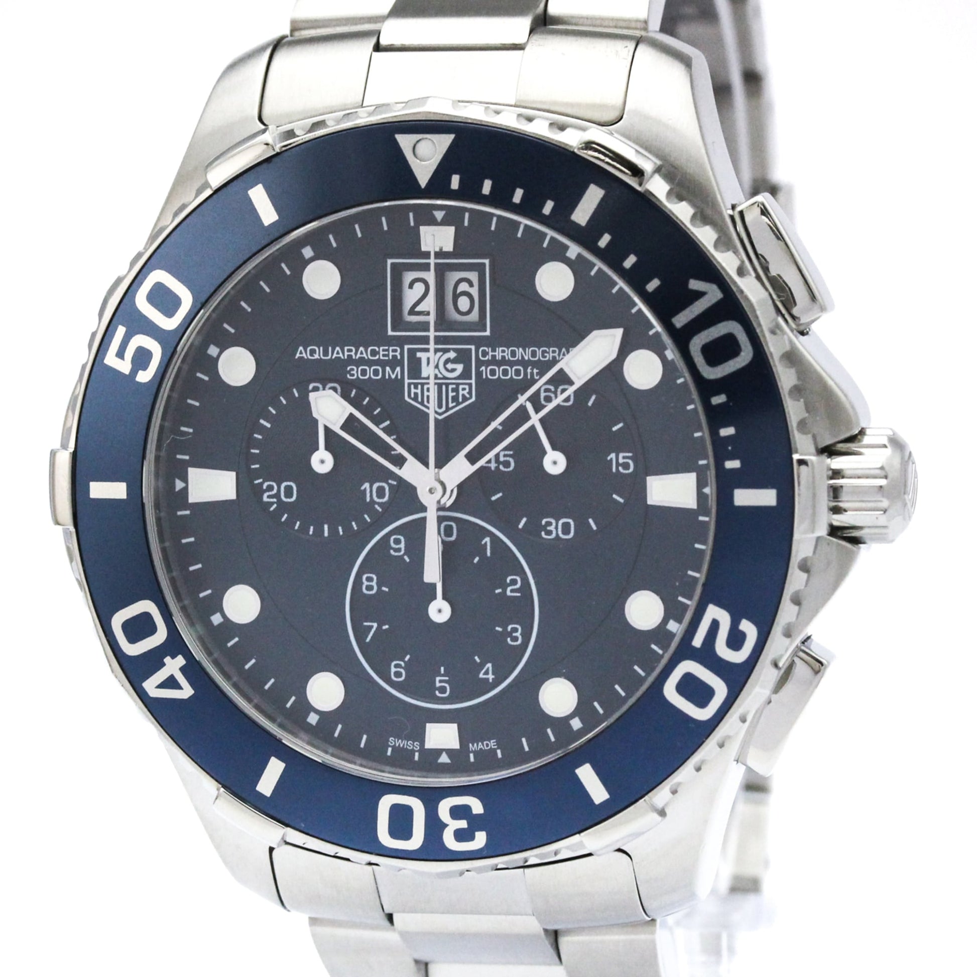 Tag Heuer Aquaracer 300M Quartz Stainless Steel and Ceramic 42