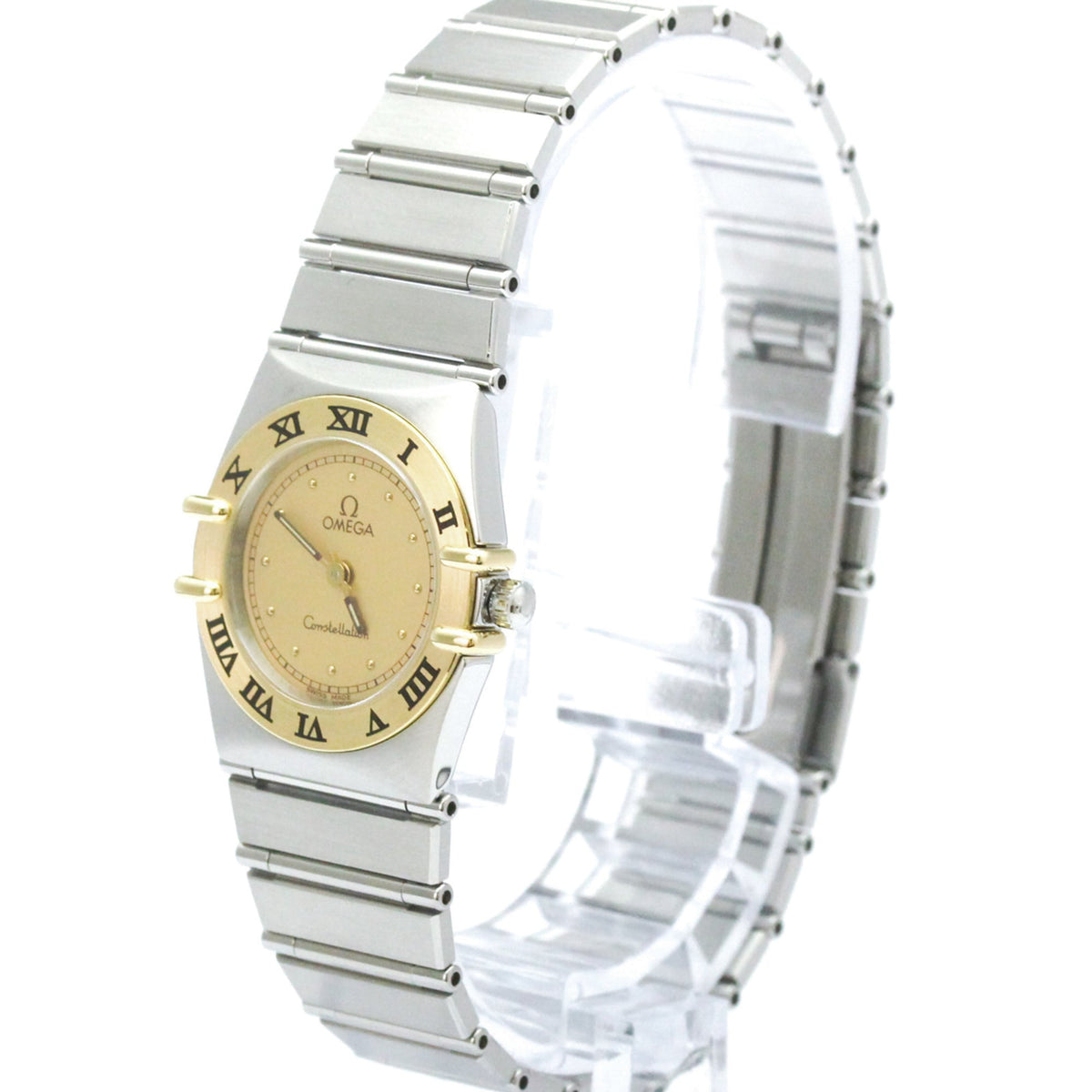 Omega Constellation Quartz Stainless Steel and Yellow Gold 22