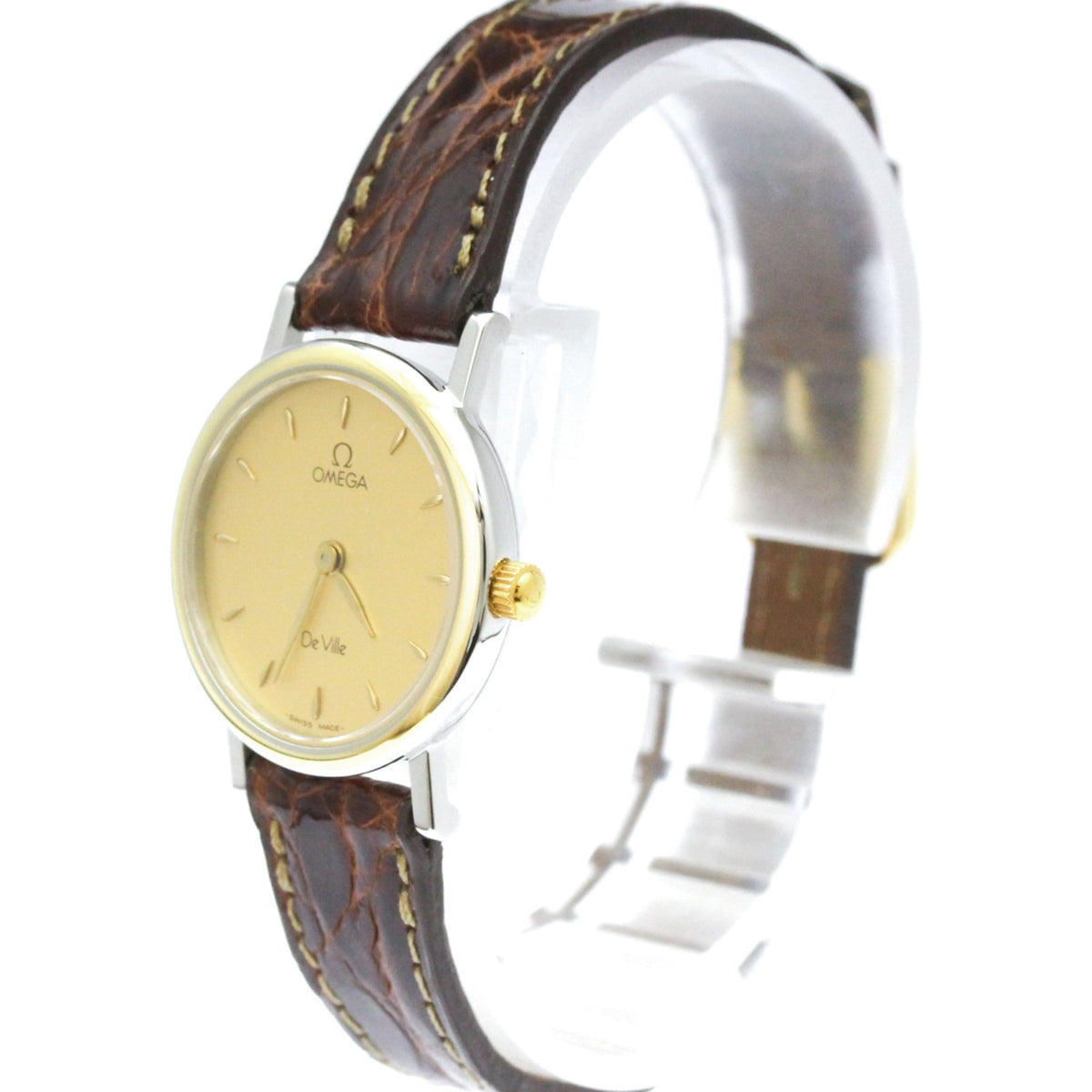 Omega De Ville Quartz Stainless Steel and gold plated 23
