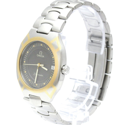 Omega Seamaster Polaris Day-Date Quartz Stainless steel and Yellow gold (18K) Product Image